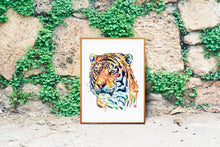 Tiger Watercolor Art - 3