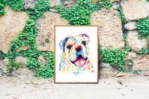 Bulldog Painting - 4