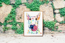 Bull Terrier Portrait - 3