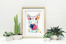 Bull Terrier Portrait - 4