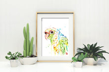 Parrot Watercolor Painting