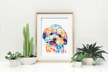 Shorkie Dog Print by Whitehouse Art |  6 Sizes